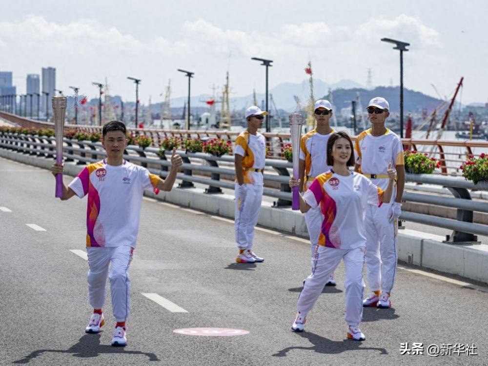 亚运会:杭州亚运会｜杭州亚运会火炬在舟山传递