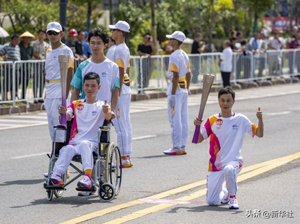 亚运会:杭州亚运会｜杭州亚运会火炬在舟山传递