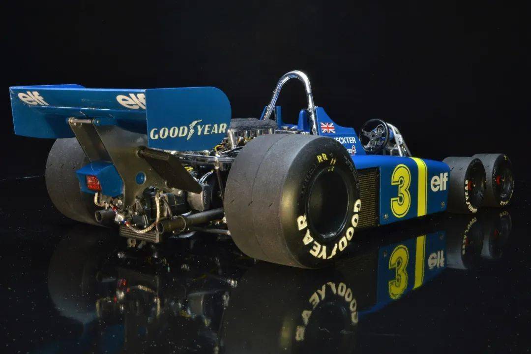 F1:F1历史上唯一一台六轮猛兽F1！「Tyrrell P34」