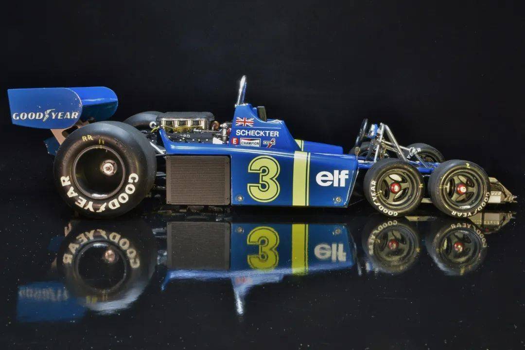 F1:F1历史上唯一一台六轮猛兽F1！「Tyrrell P34」