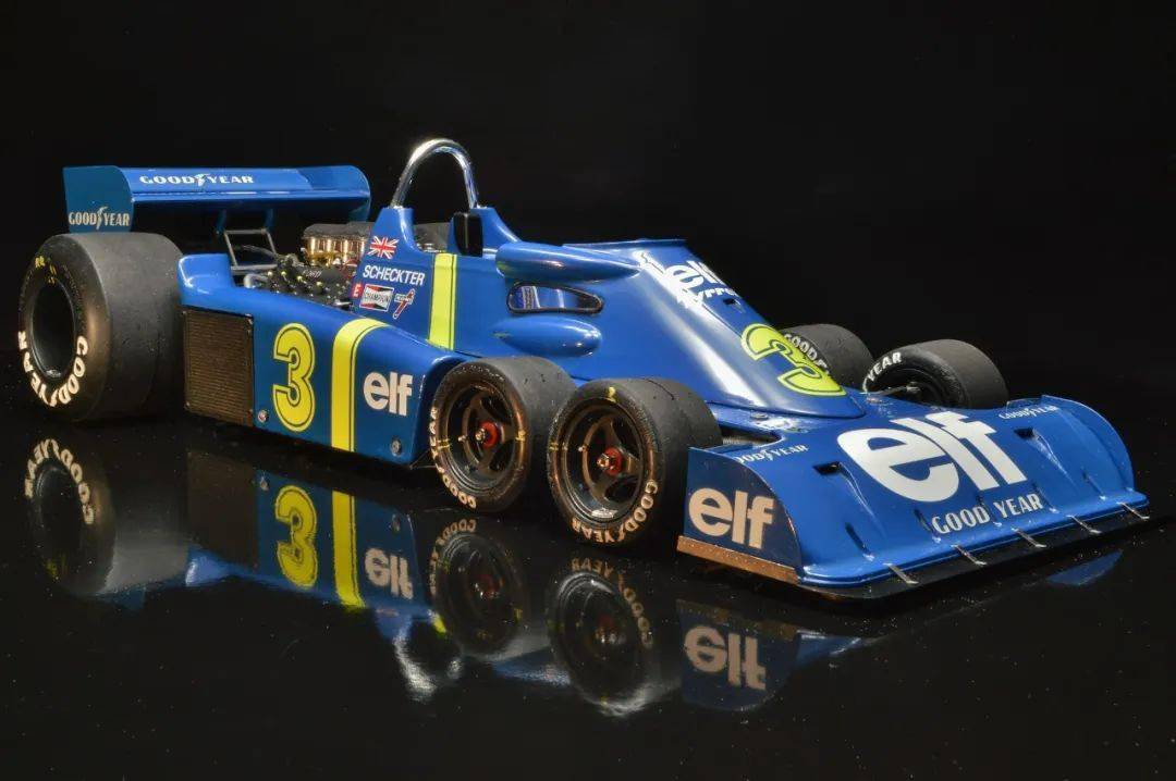 F1:F1历史上唯一一台六轮猛兽F1！「Tyrrell P34」