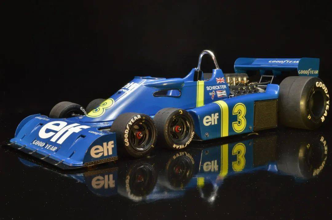 F1:F1历史上唯一一台六轮猛兽F1！「Tyrrell P34」