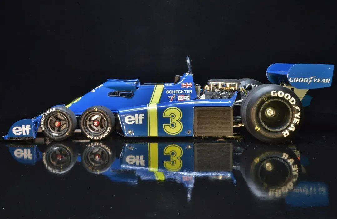 F1:F1历史上唯一一台六轮猛兽F1！「Tyrrell P34」