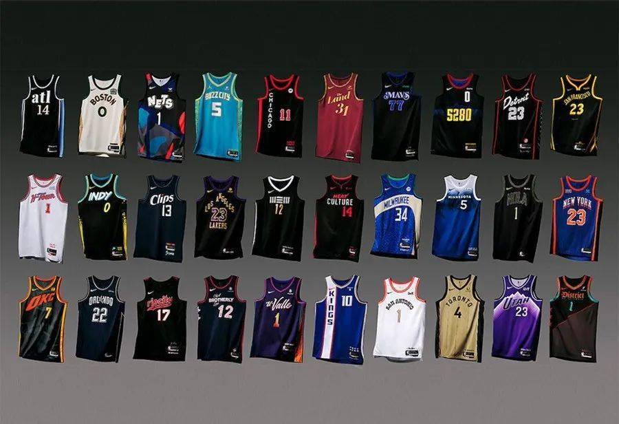 NBA:新赛季 NBA「城市版球衣」发布NBA！