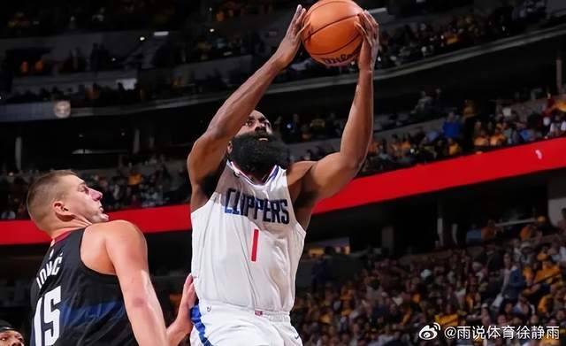 NBA:快船111-102战胜掘金NBA，徐静雨点评：约基奇克星！哈登用篮球智商碾压了当今NBA战力第一人