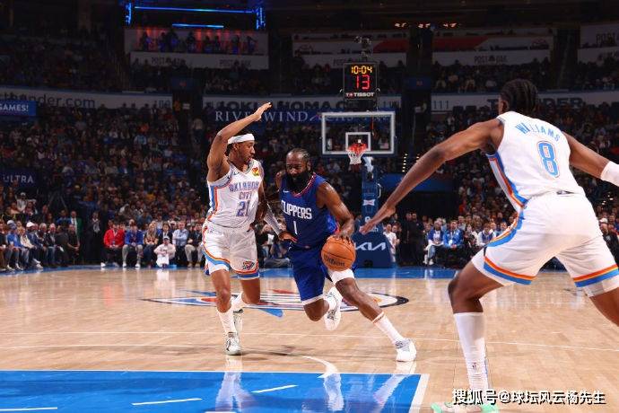 NBA:NBA焦点之战NBA，快船115-134雷霆，亚历山大31分率队击败快船终结对手9连胜