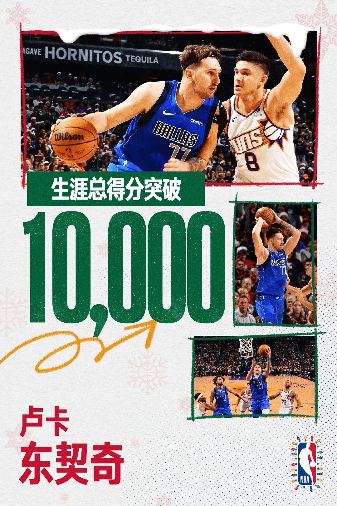 168体育网：24岁东契奇成NBA“万分先生”，现役最快+历史第六年轻