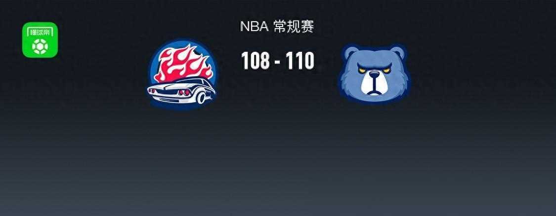 168体育网：NBA战报：灰熊险胜活塞，小贾伦-杰克逊表现亮眼