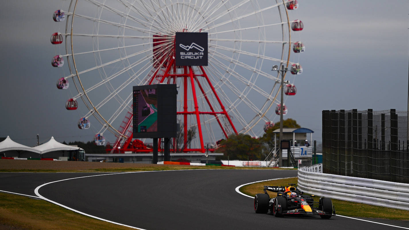 F1:F1日本站：不给法拉利任何机会F1，维斯塔潘、佩雷兹强势包揽前2