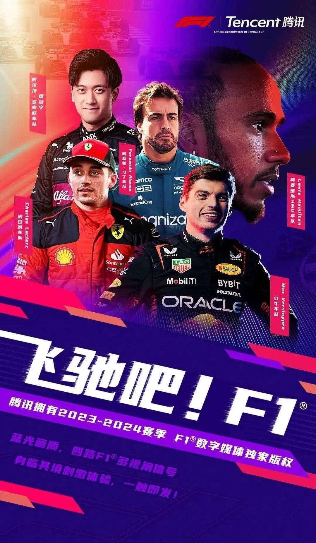 F1:观察：F1我们选手驶入F1赛道