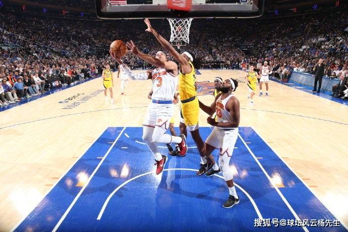 NBA:NBA季后赛NBA，步行者117-121不敌尼克斯，布伦森43分带队系列赛开门红