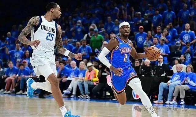 NBA:「NBA季后赛」雷霆VS独行侠 东欧组合主场拿下赛点NBA？