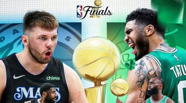 NBA:NBA总决赛：塔图姆VS东契奇NBA，欧文或圆梦超越KD！收视率飙升？