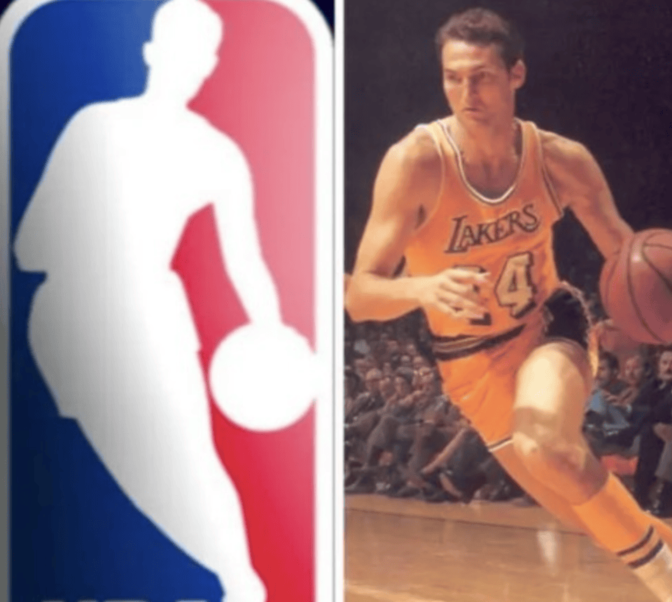 NBA:“logo男”杰里·韦斯特去世NBA，被视为NBA标志的原型